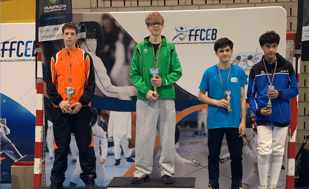 U15 Jeunes Lames à Dînant