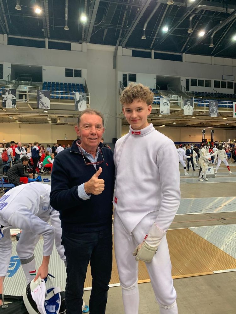 Hugo Plana dans le Top 32 au Circuit Cadet EFC de Budapest đđș