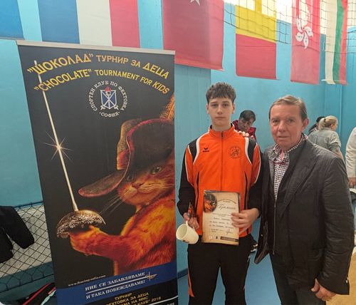 Robin Szekeres brille à Sofia et intègre le Top 5 mondial U14